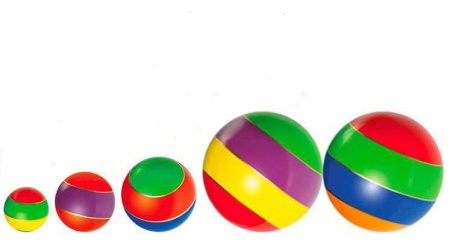 Купить Мячи резиновые (комплект из 5 мячей различного диаметра) в Котельниче 